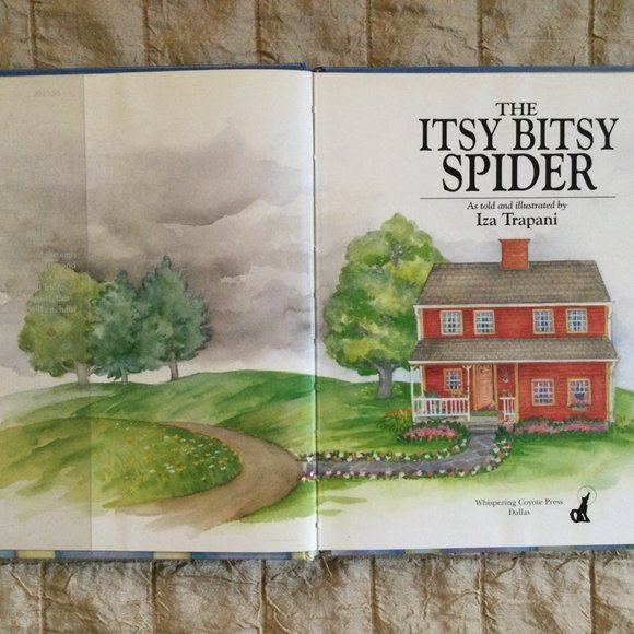 The Itsy Bitsy Spider by Iza Trapani - Scholastic -hardcover-children's book - Picture 3 of 3